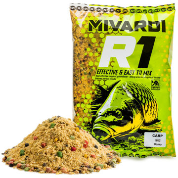 

Mivardi Vnadící směs R1 CARP Med 950 g