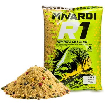 

Mivardi Vnadící směs R1 CARP Vanilka 950 g