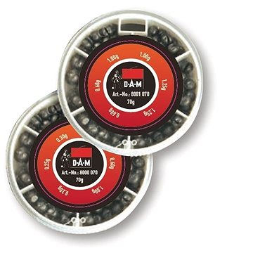 

DAM Split Shot Dispenser Rough 0,6-1,25g (70g)