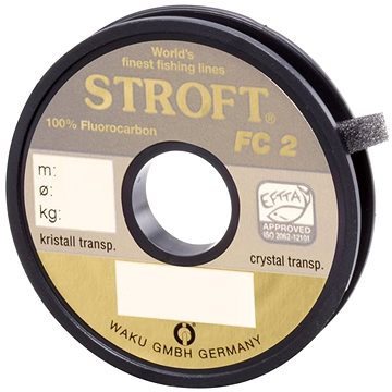 

Stroft: Fluorocarbon FC2 0,11mm 1,2kg 25m
