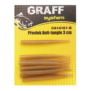 

Graff Převlek Anti-tangle 3cm Hnědý 10ks