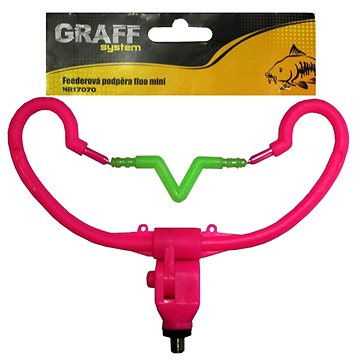 

Graff Feederová podpěra V Mini Růžová