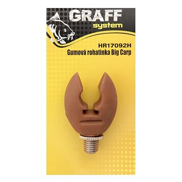 

Graff Rohatinka gumová Big Carp Hnědá