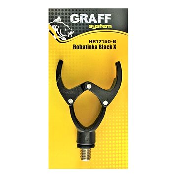 

Graff Rohatinka plastová X Black