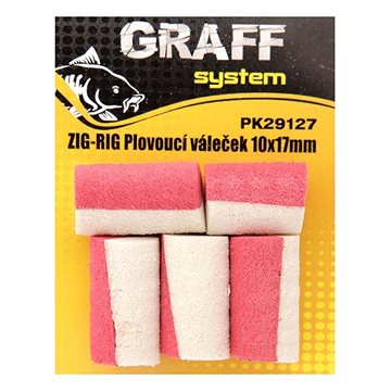 

Graff Zig-Rig Plovoucí váleček 10x17mm Bílá/Červená 5ks