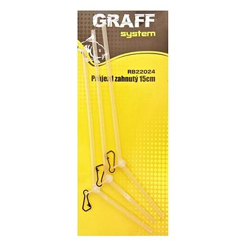 

Graff Průjezd zahnutý 15cm Transparentní 3ks