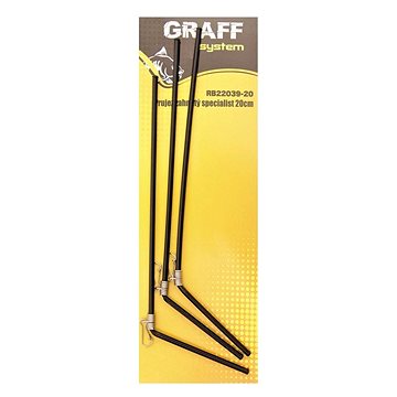 

Graff Průjezd zahnutý Specialist 20cm 3ks Černý