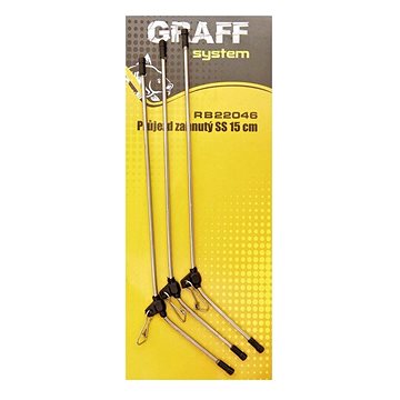 

Graff Prujezd zahnutý SS 15cm 3ks