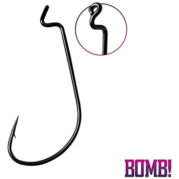 

Delphin Háček BOMB! D-Shot Offs Worm Velikost 4 5ks