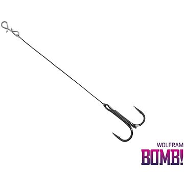 

Delphin BOMB! Twisto Rigs Wolfram Velikost 4 10cm 3ks