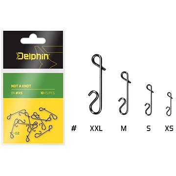 

Delphin Bezuzlová spojka Not a Knot C-02 Velikost M 10ks