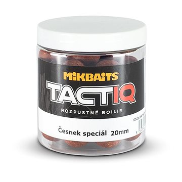 

Mikbaits TactiQ rozpustné boilie Česnek speciál 20mm 250ml