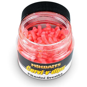 

Mikbaits Červi v dipu Pikantní švestka 50ml