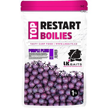

LK Baits Boilie Top Restart Purple Plum 20mm 1kg