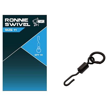 

Nash Ronnie Swivel Velikost 11 10ks