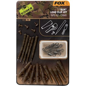 

FOX Slik Lead Clip Kit Camo Velikost 10 5ks