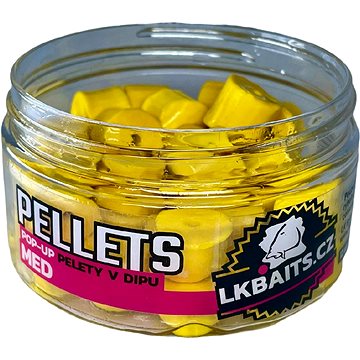 

LK Baits POP-UP Pelety v dipu Med 12mm 40g