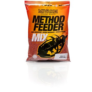 

Mivardi Method feeder mix Krill & Robin Red 1kg