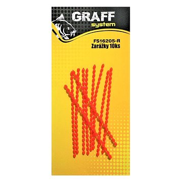 

Graff Zarážky Červená 10ks