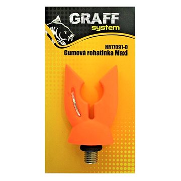 

Graff Gumová rohatinka Maxi Oranžová