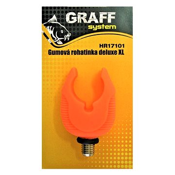 

Graff Gumová rohatinka Deluxe XL Oranžová