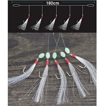 

Aquantic Mackerel VII Velikost 1/0 0,60mm 180cm