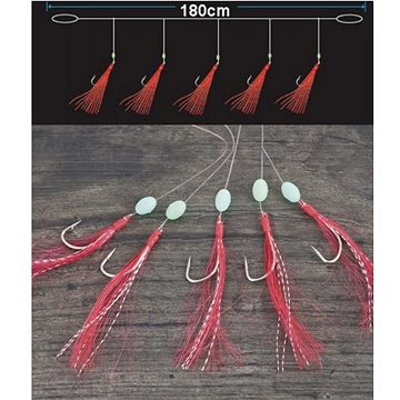 

Aquantic Mackerel VIII Velikost 1/0 0,60mm 180cm
