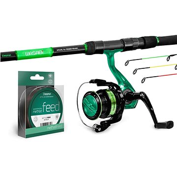 

Delphin Feederový set GreenFEED 3,6m 100g