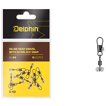 

Delphin Inline head swivel with Interlock D-03 Velikost S 2 × 10 ks