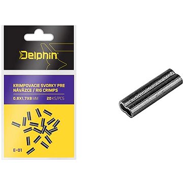 

Delphin Krimpovací svorky pro návazce 1,0 × 2,2 × 8 mm 2 × 20 ks