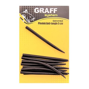 

Graff Převlek Anti-tangle 5 cm Černý 3 × 10 ks