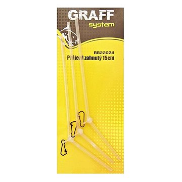 

Graff Průjezd zahnutý 15 cm Transparentní 4 × 3 ks