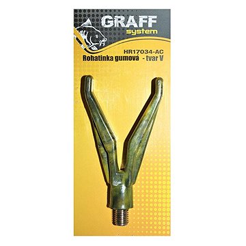 

Graff Gumová rohatinka V Anti / camo, 2 ks