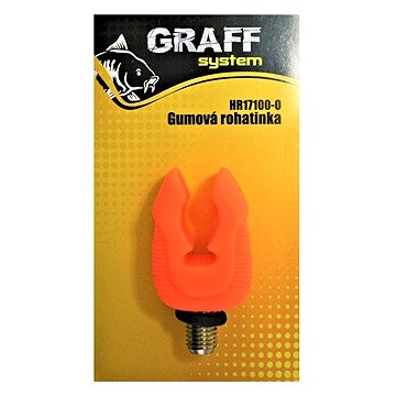 

Graff Gumová rohatinka Oranžová, 2 ks
