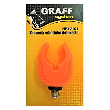 

Graff Gumová rohatinka Deluxe XL Oranžová, 2 ks