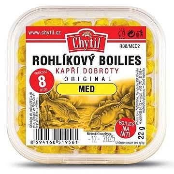 

Chytil Rohlíkový boilies 2 × 22 g, 8 mm, Med