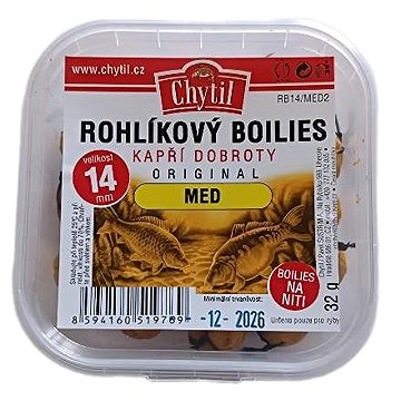 

Chytil Rohlíkový boilies 2 × 32 g, 14 mm, Med