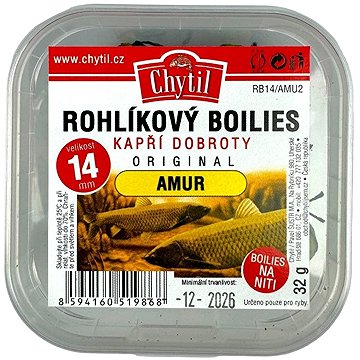 

Chytil Rohlíkový boilies 2 × 32 g, 14 mm, Amur
