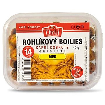

Chytil Rohlíkový boilies 2 × 40 g, 14 mm Natur