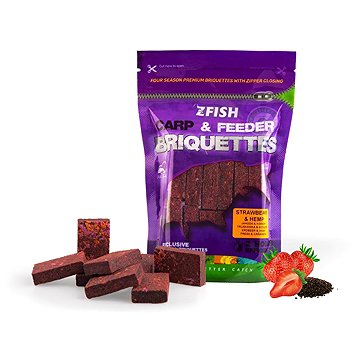 

Zfish Zakrmovací brikety Carp&Feeder 2 × 220 g Strawberry & Hemp