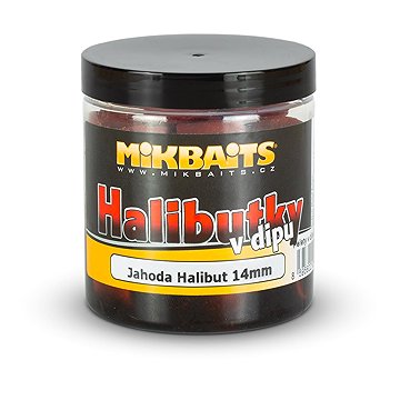 

Mikbaits Halibutky v dipu Jahoda Halibut 2 × 14 mm 250 ml