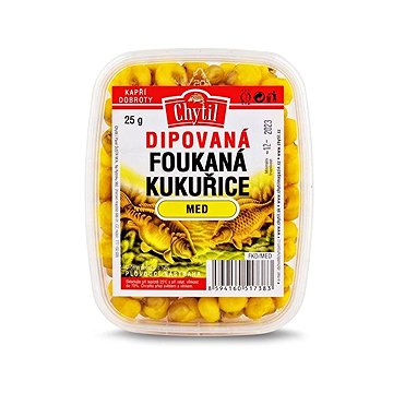 

Chytil Dipovaná foukaná kukuřice 2 × 25 g Med