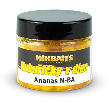 

Mikbaits Kukuřičky v dipu Ananas N-BA 2 × 50 ml