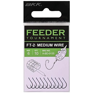 

BKK Háček Feeder Tournament FT-2 Velikost 12 2 × 10 ks