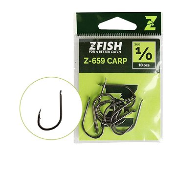 

Zfish Carp Hooks Z-659 Velikost 6 3 × 10 ks
