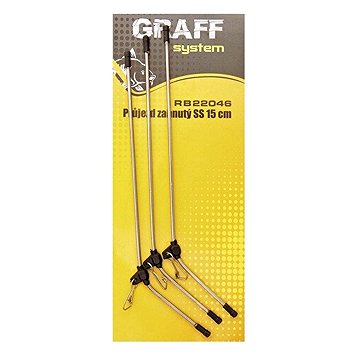 

Graff Prujezd zahnutý SS 2 × 15 cm 3 ks