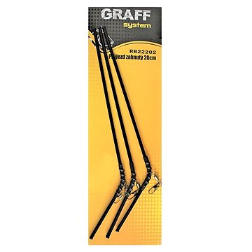 

Graff Průjezd zahnutý 2 × 20 cm 3 ks Černý