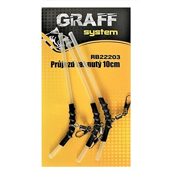 

Graff Průjezd zahnutý 2 × 15 cm 3 ks Transparentní