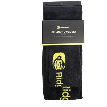 

RidgeMonkey LX Hand Towel Set Black 2ks