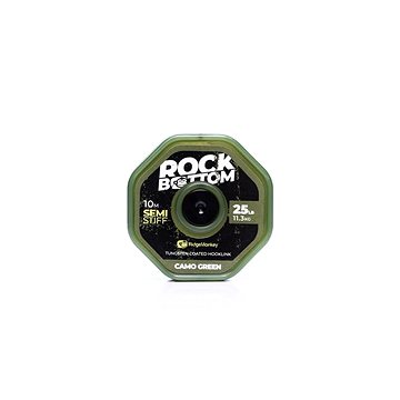 

RidgeMonkey RM-Tec Rock Bottom Tungsten Coated Semi Stiff 25lb 10m Camo Green